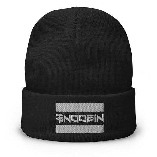 $noozin Original Logo: Embroidered Beanie